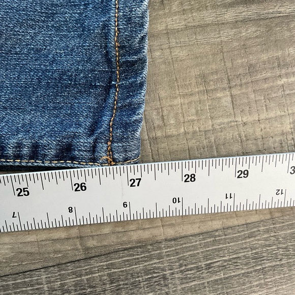 38x27 Lucky Brand 221 Straight Jeans Men’s Size Blue Denim Stretch - Picture 8 of 12